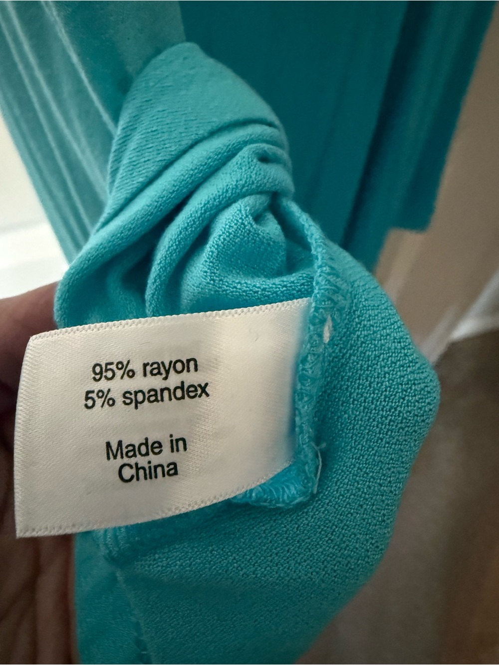 Lane Bryant Mint-to-Teal Ombre swing Tank - Picture 5 of 5
